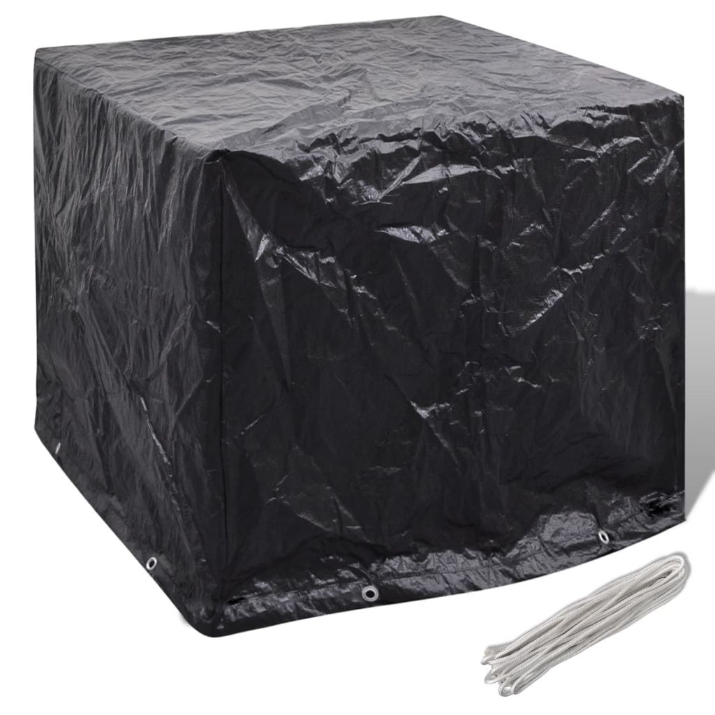 vidaXL Abdeckung für IBC-Tank 8 Ösen 116x100x120 cm