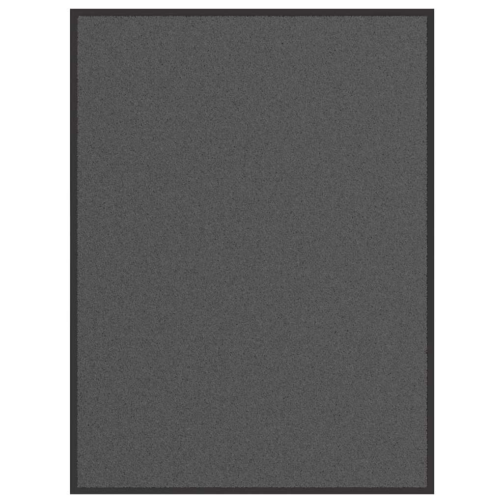 vidaXL Fußmatte 80x120 cm Anthrazit