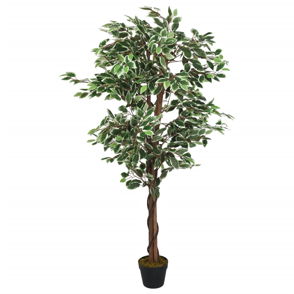 vidaXL Ficusbaum Künstlich 378 Blätter 80 cm Grün vidaXL Ficusbaum Künstlich 378 Blätter 80 cm Grün