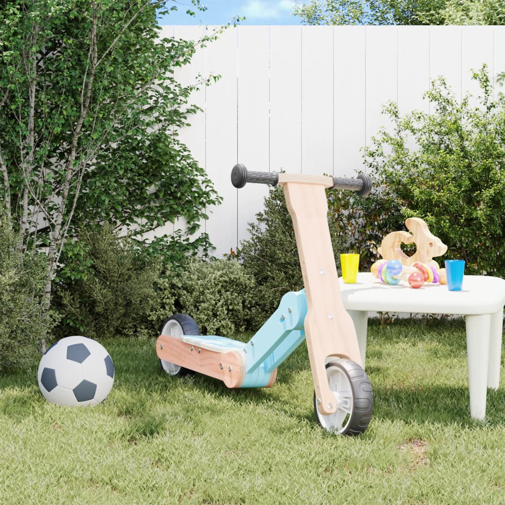 vidaXL Kinderroller 2-in-1 Hellblau