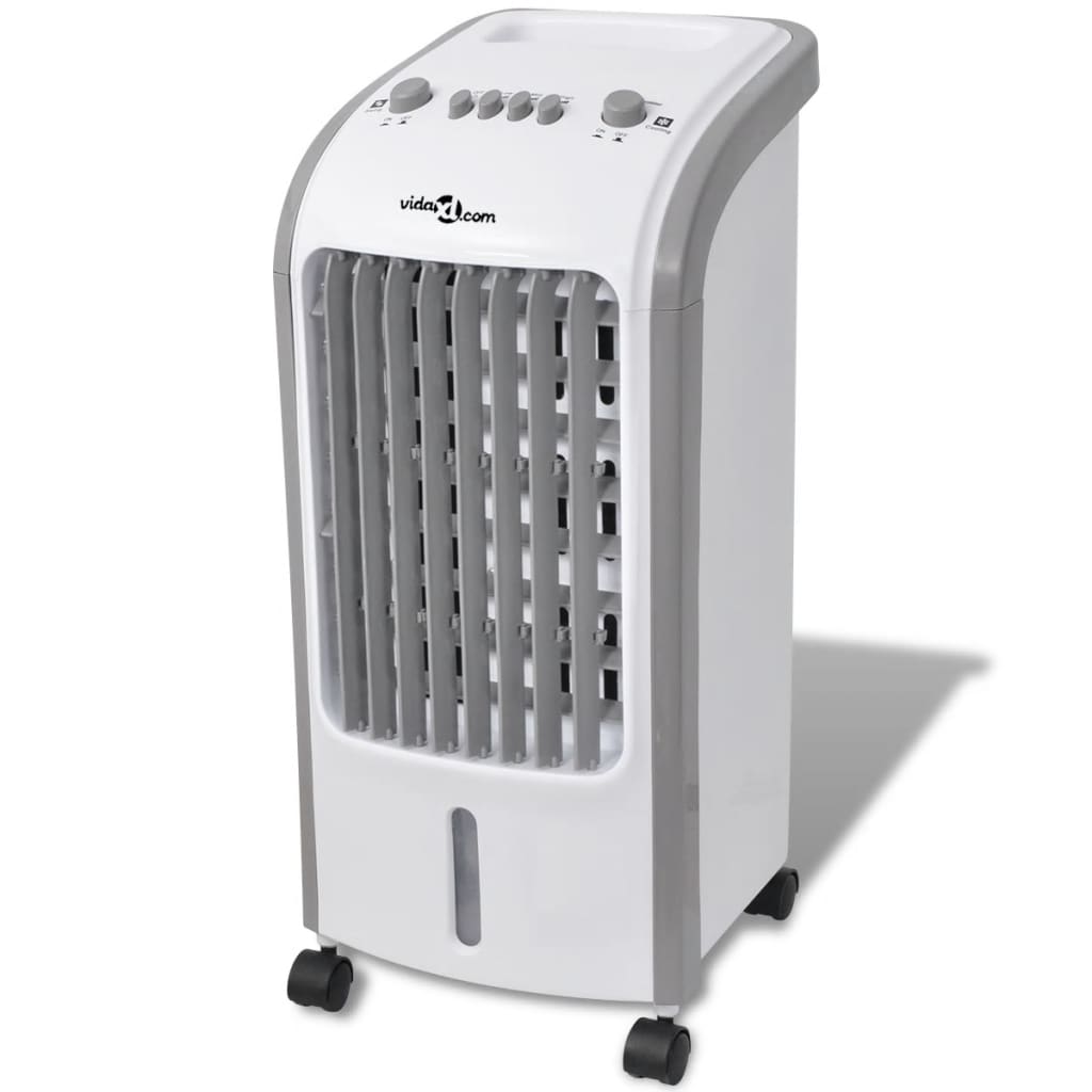 vidaXL Tragbarer Luftkühler 80 W 4 L 25x26x56 cm