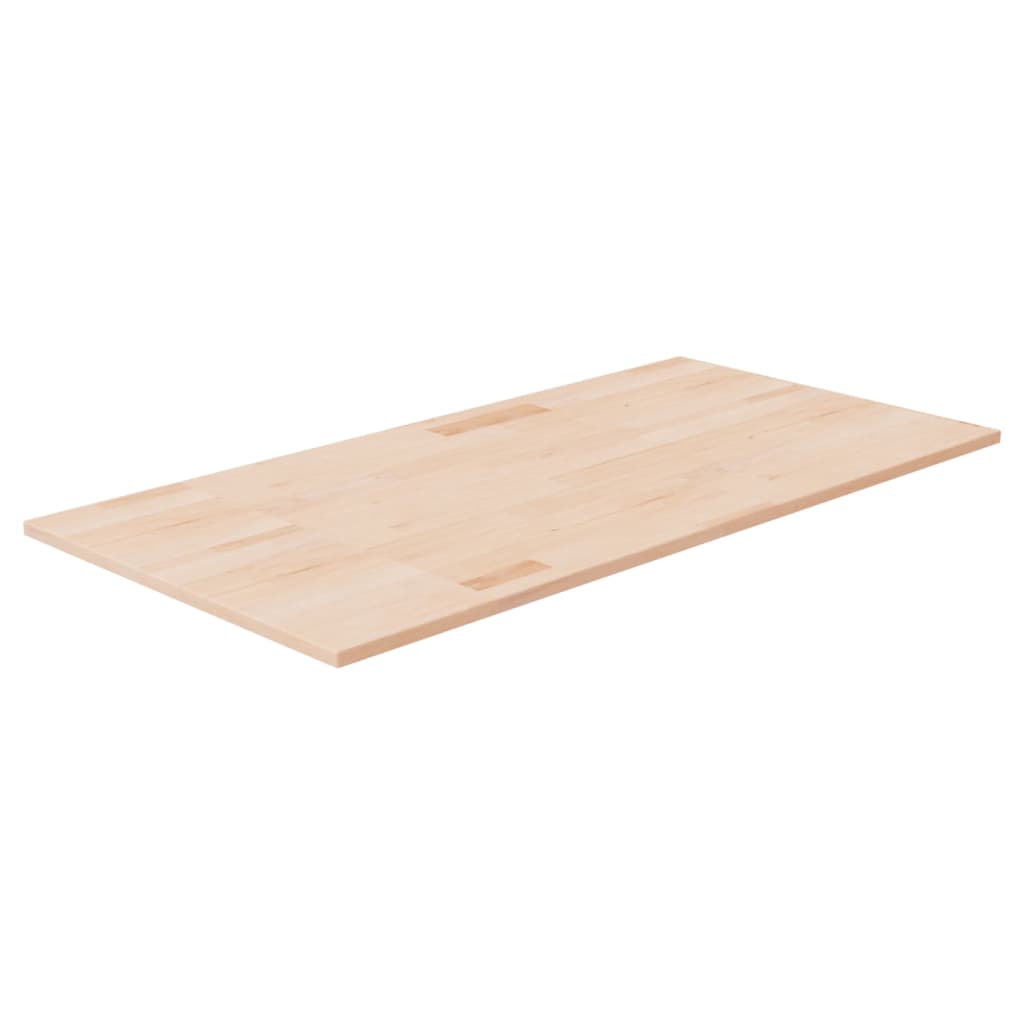vidaXL Waschtischplatte 100x50x1,5 cm Massivholz Unbehandelt