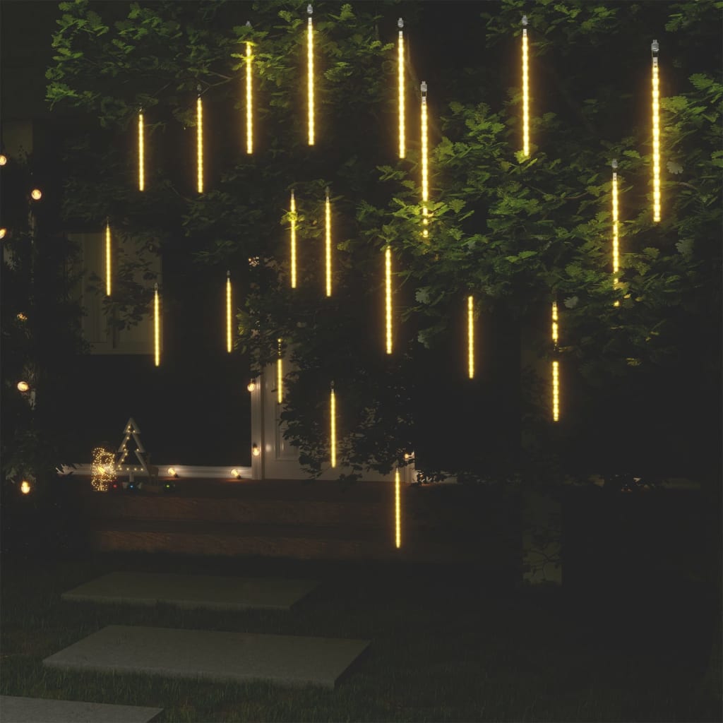 vidaXL LED Meteor-Lichter 20 Stk. 30 cm Warmweiß 480 LEDs