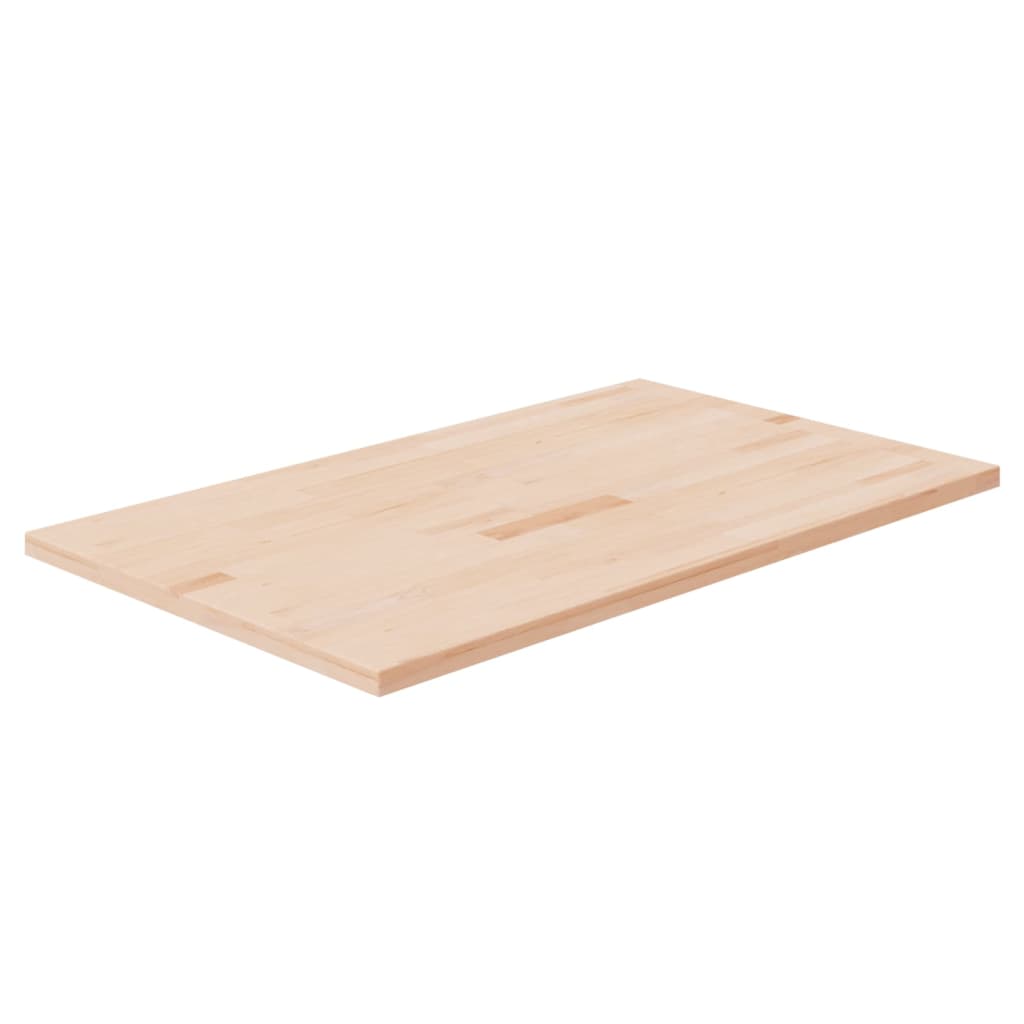 vidaXL Waschtischplatte 100x60x2,5 cm Massivholz Unbehandelt