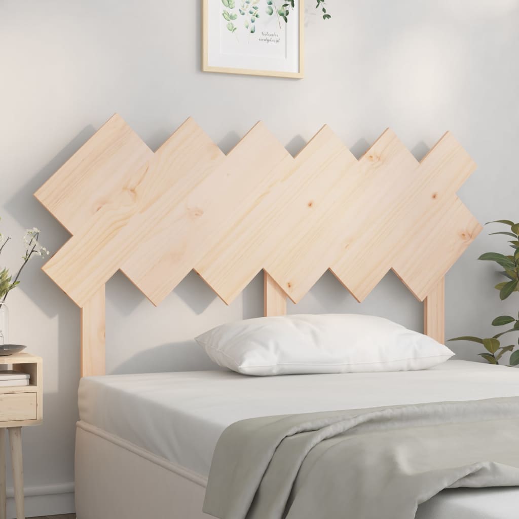 vidaXL Bett-Kopfteil 132x3x81 cm Massivholz Kiefer