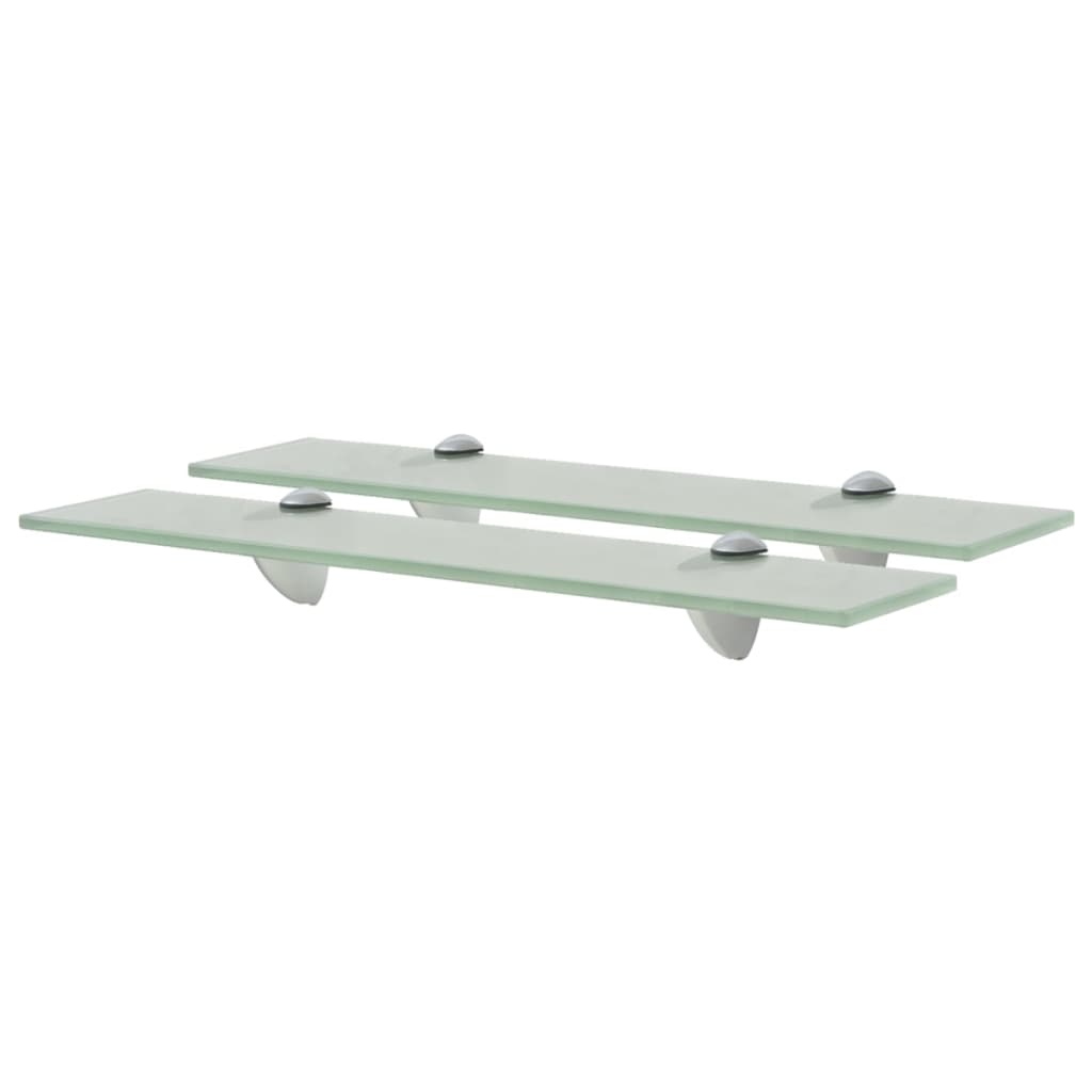   vidaXL Schweberegale 2 Stk. Glas 50x10 cm 8 mm