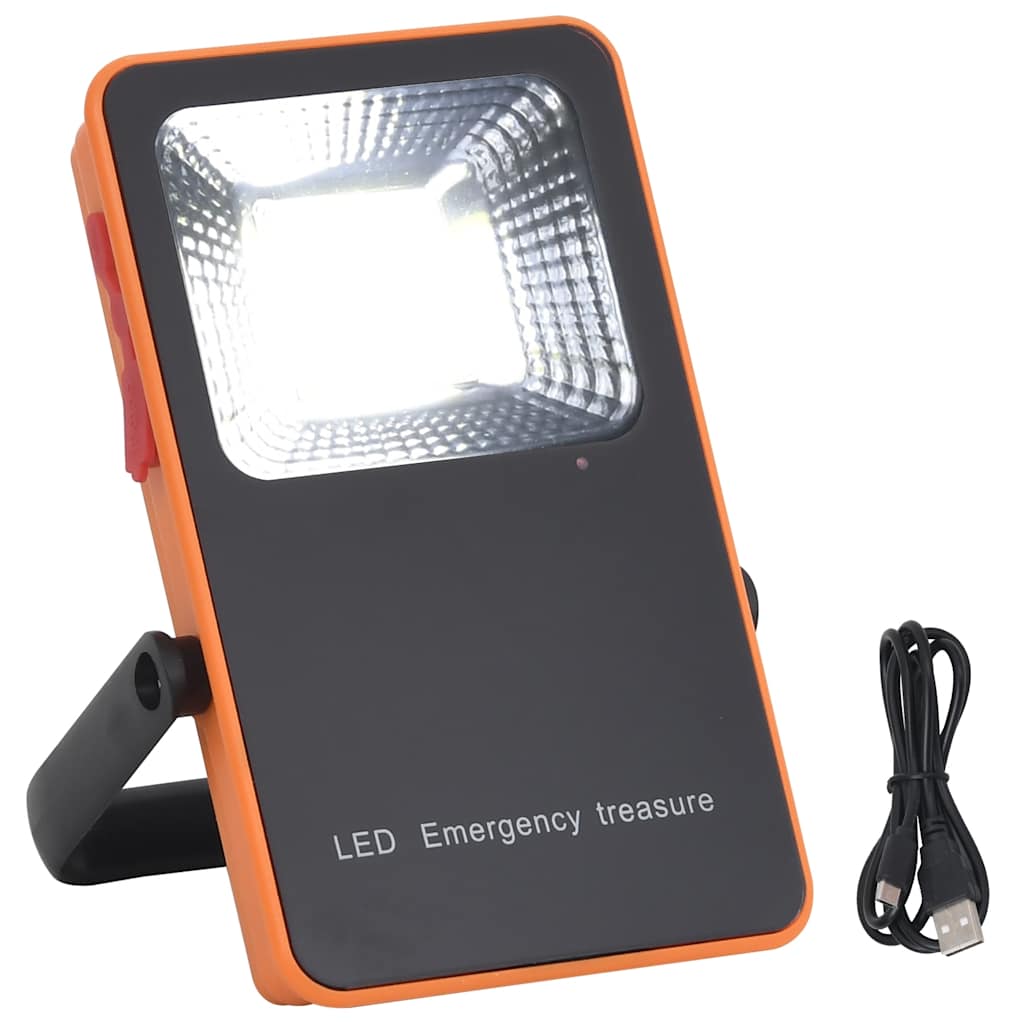 vidaXL LED-Fluter ABS 5 W Kaltweiß vidaXL LED-Fluter ABS 5 W Kaltweiß