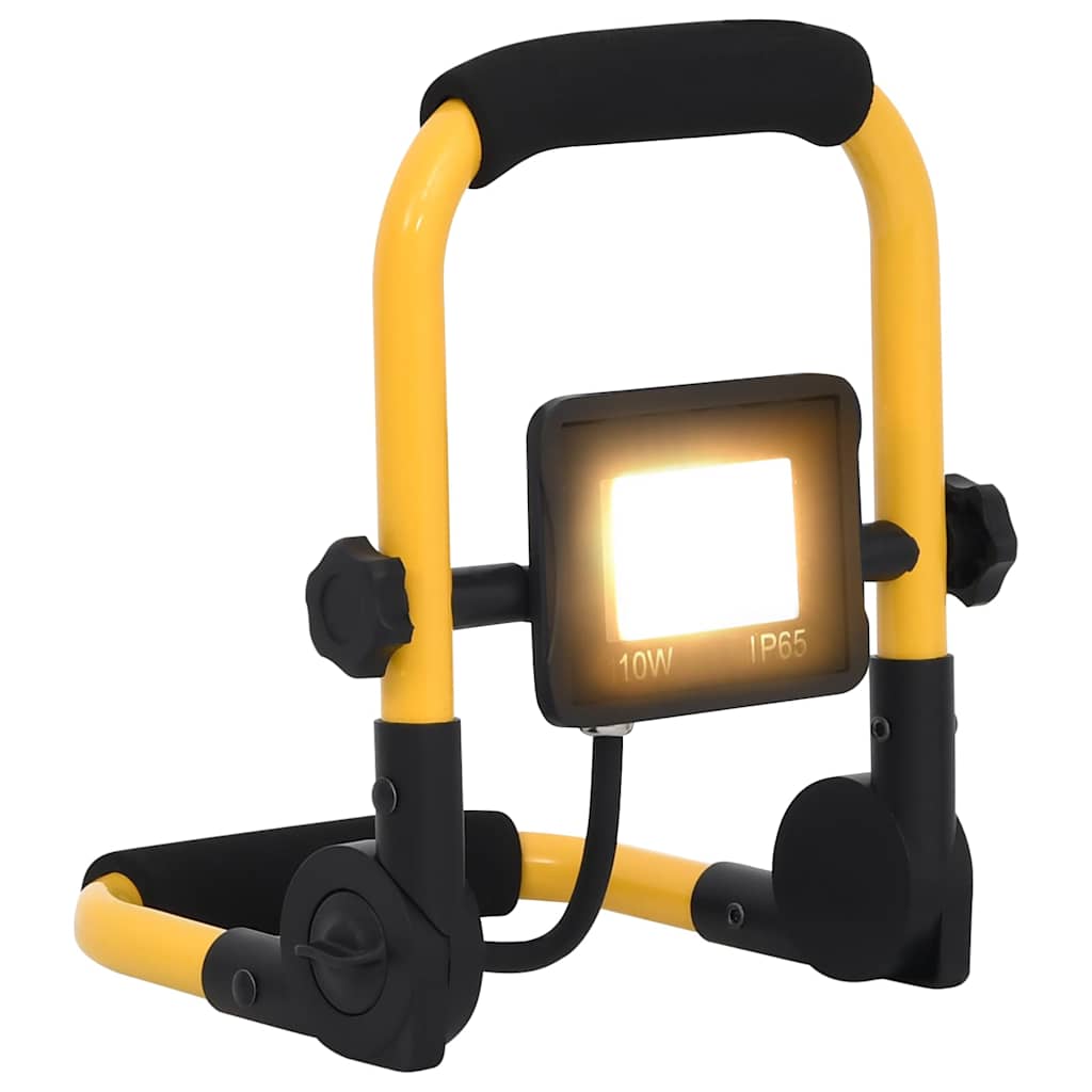 vidaXL LED-Fluter mit Handgriff 10 W vidaXL LED-Fluter mit Handgriff 10 W