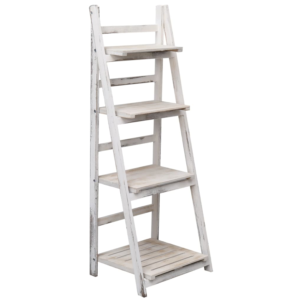 vidaXL 4-stufiger Blumenständer 43×33×113 cm Holz