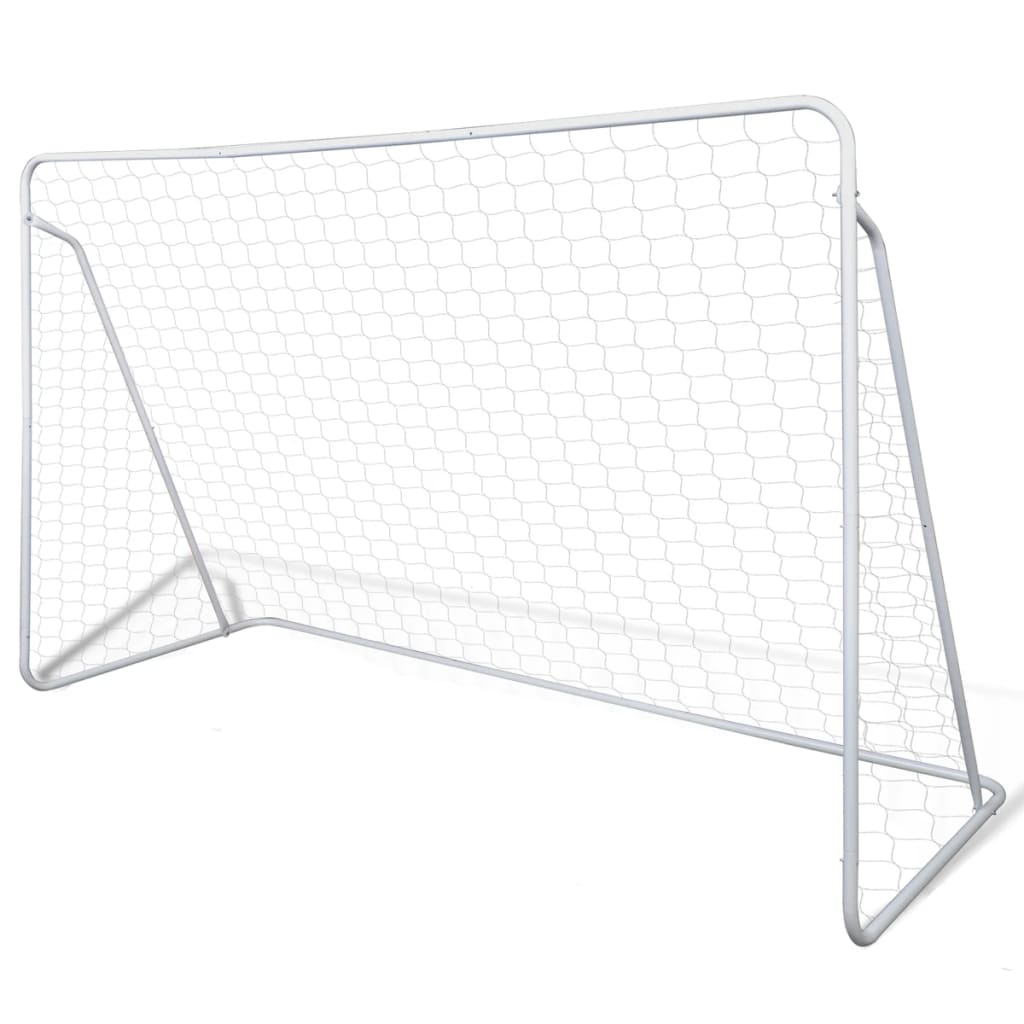vidaXL Fußballtor 240x90x150 cm Stahl Hochwertig