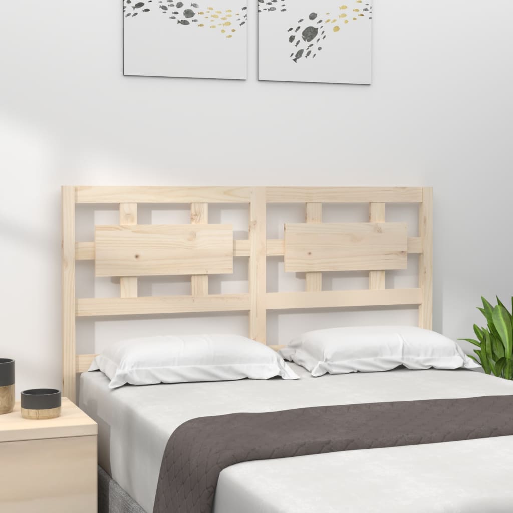 vidaXL Bett-Kopfteil 155,5x4x100 cm Massivholz Kiefer