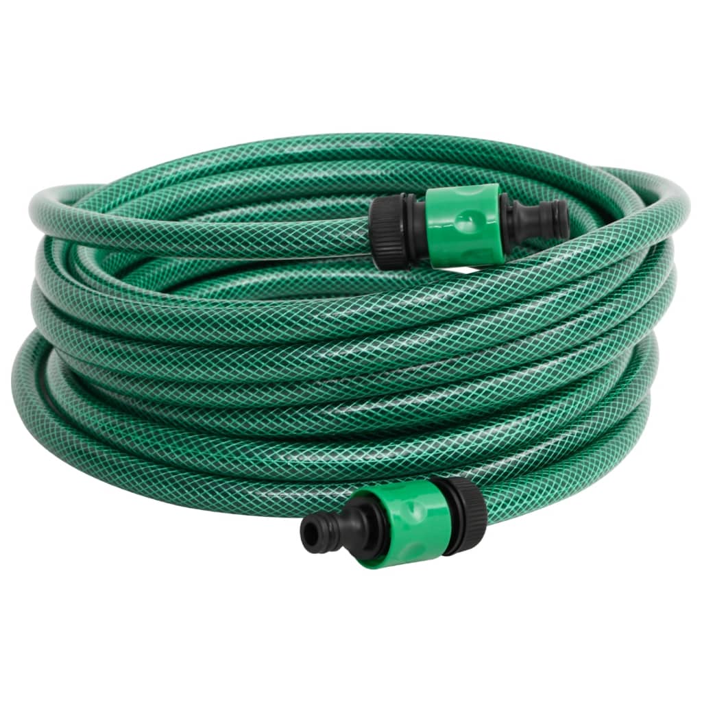 vidaXL Poolschlauch Grün 50 m PVC
