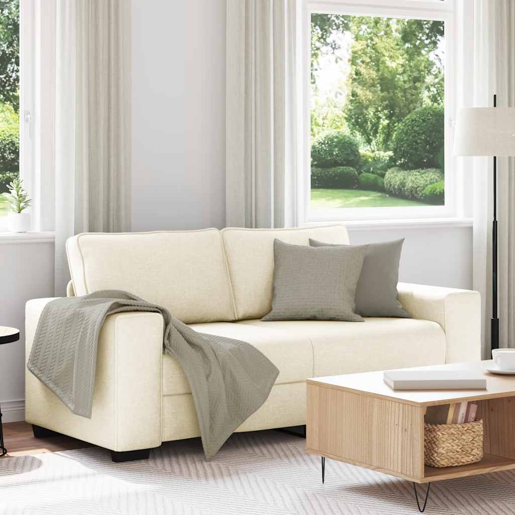 vidaXL 2-Sitzer-Sofa 140 cm Leinen