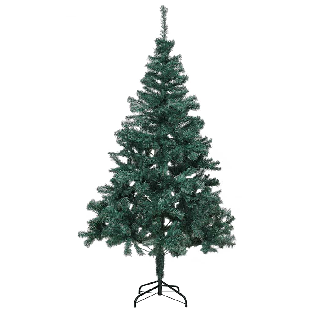 HI Weihnachtsbaum mit Ständer aus Metall Grün 120 cm
