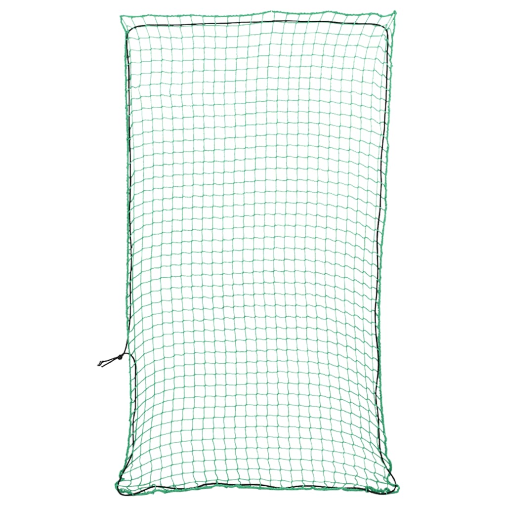 vidaXL Anhängernetz mit Gummiseil Grün 2,7x1,5 m PP