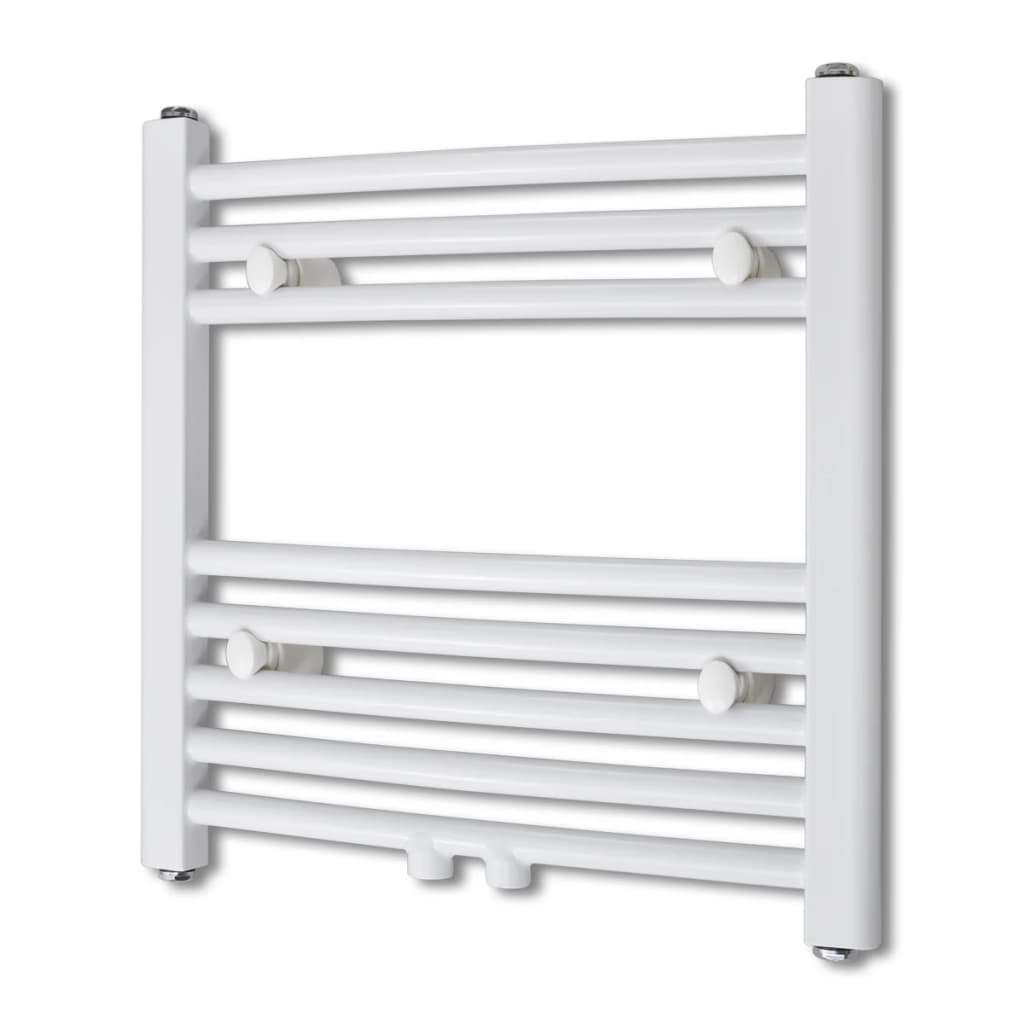 vidaXL Badheizkörper Handtuchhalter Gebogen 480x480 mm 