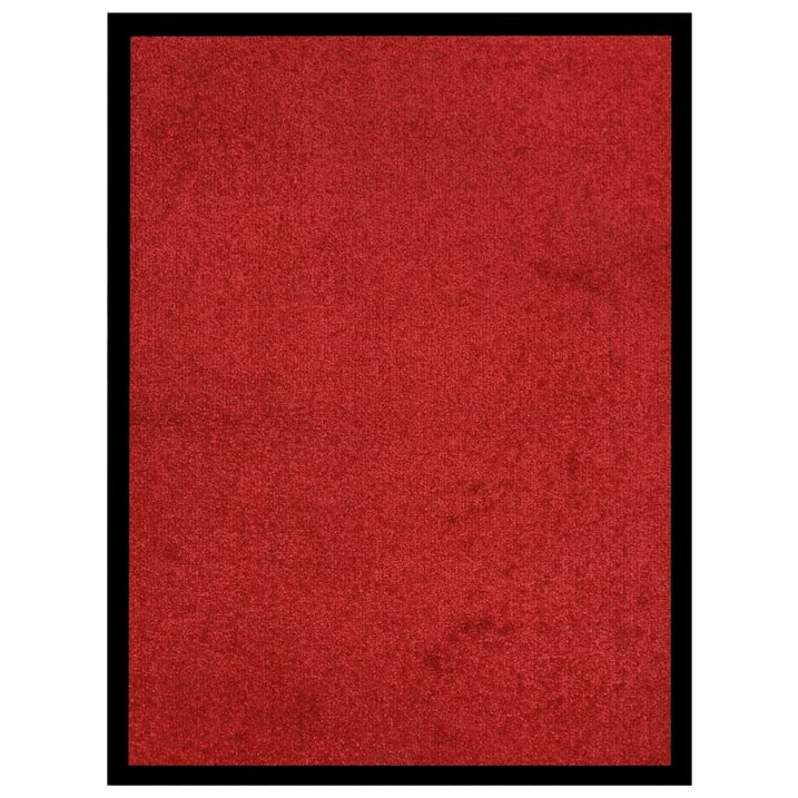 vidaXL Fußmatte Rot 40x60 cm  vidaXL Fußmatte Rot 40x60 cm