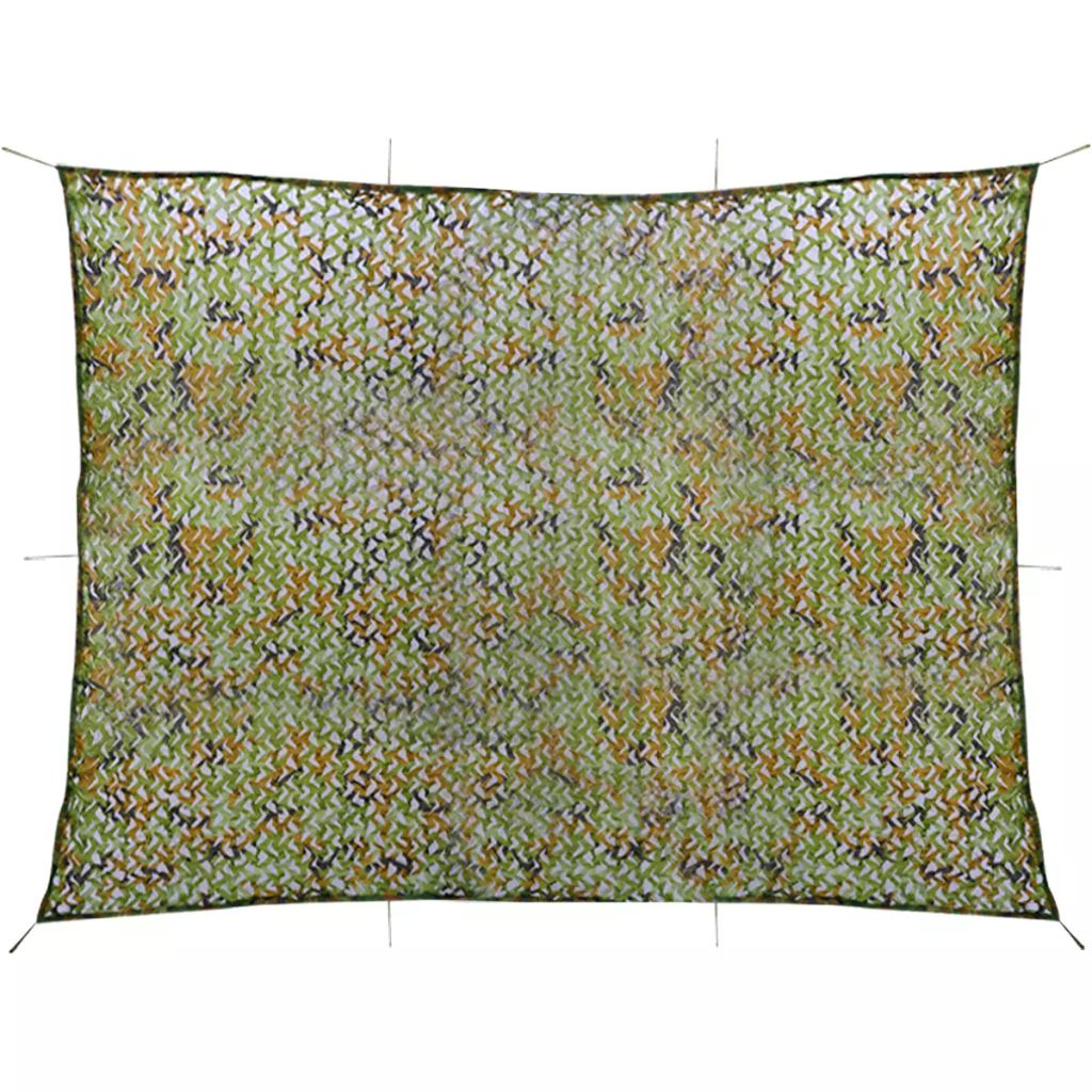 vidaXL Tarnnetz mit Aufbewahrungsbeutel 3x4 m