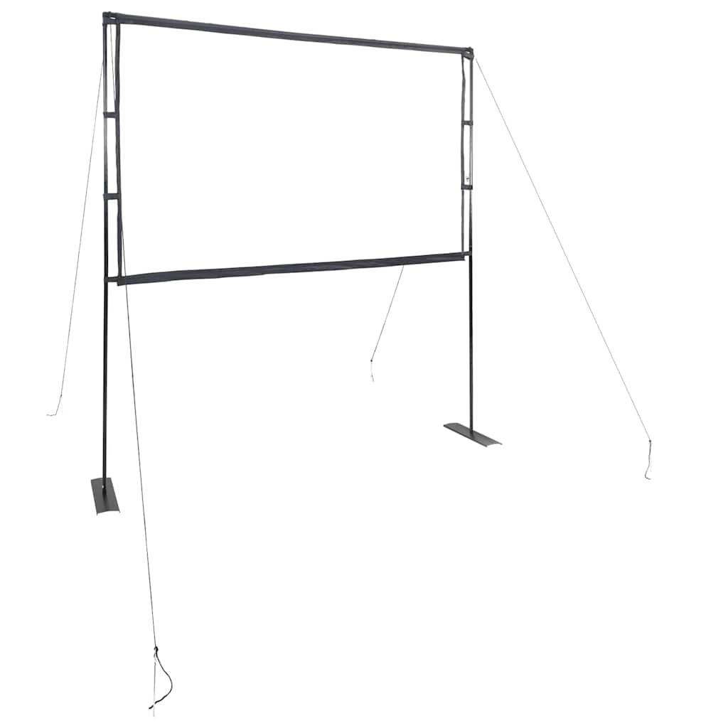 vidaXL Beamer Leinwand mit Ständer 84 Zoll 16:9