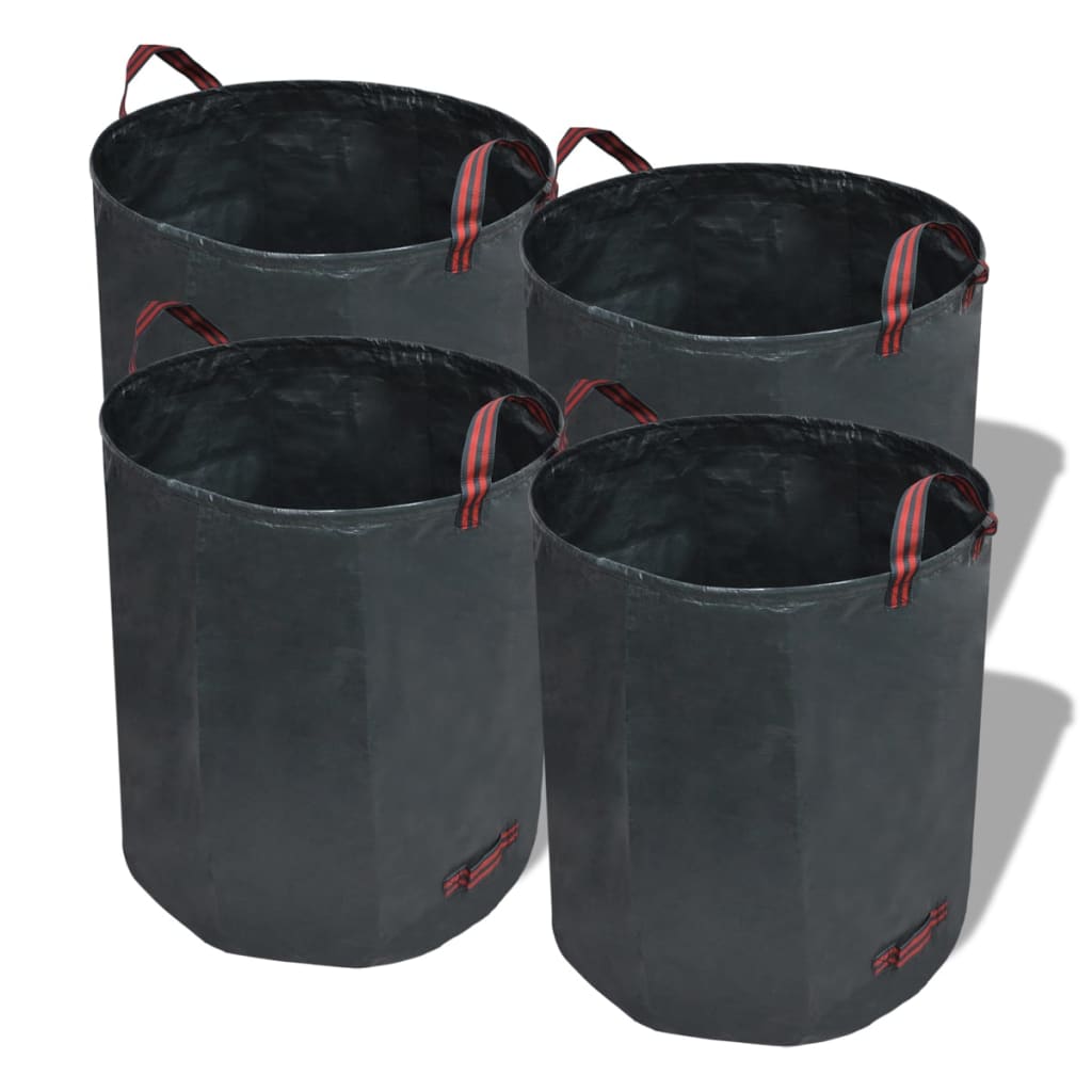 Garten-Abfallbeutel Grün 4 Stück 272 L 150 g/ m²