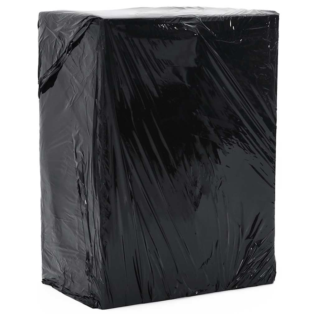 vidaXL Stretchfolie 6 Stk. Schwarz 17 μm 50 cm x 300 m