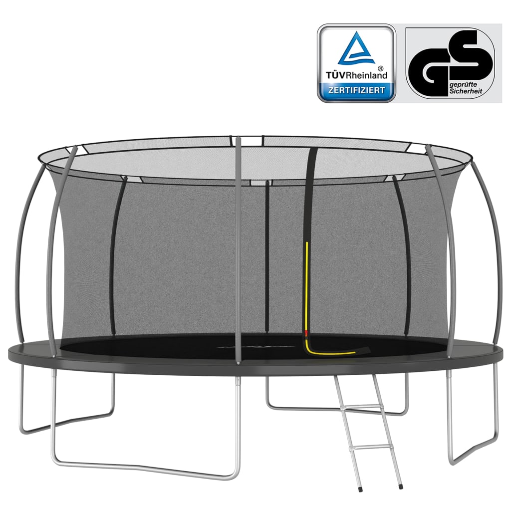vidaXL Trampolin-Set Rund 460×80 cm 150 kg