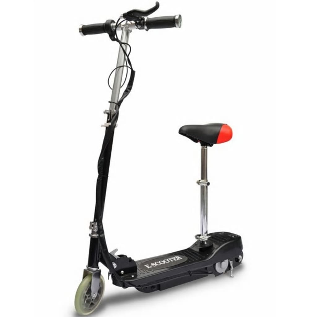 vidaXL E-Scooter mit Sitz 120 W Schwarz
