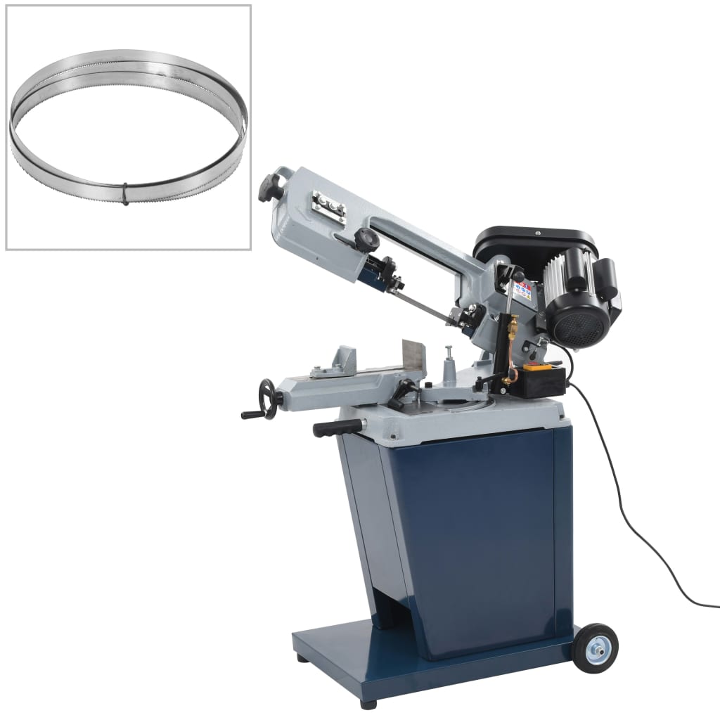 vidaXL Metallbandsäge mit Solidem Untergestell 230 V