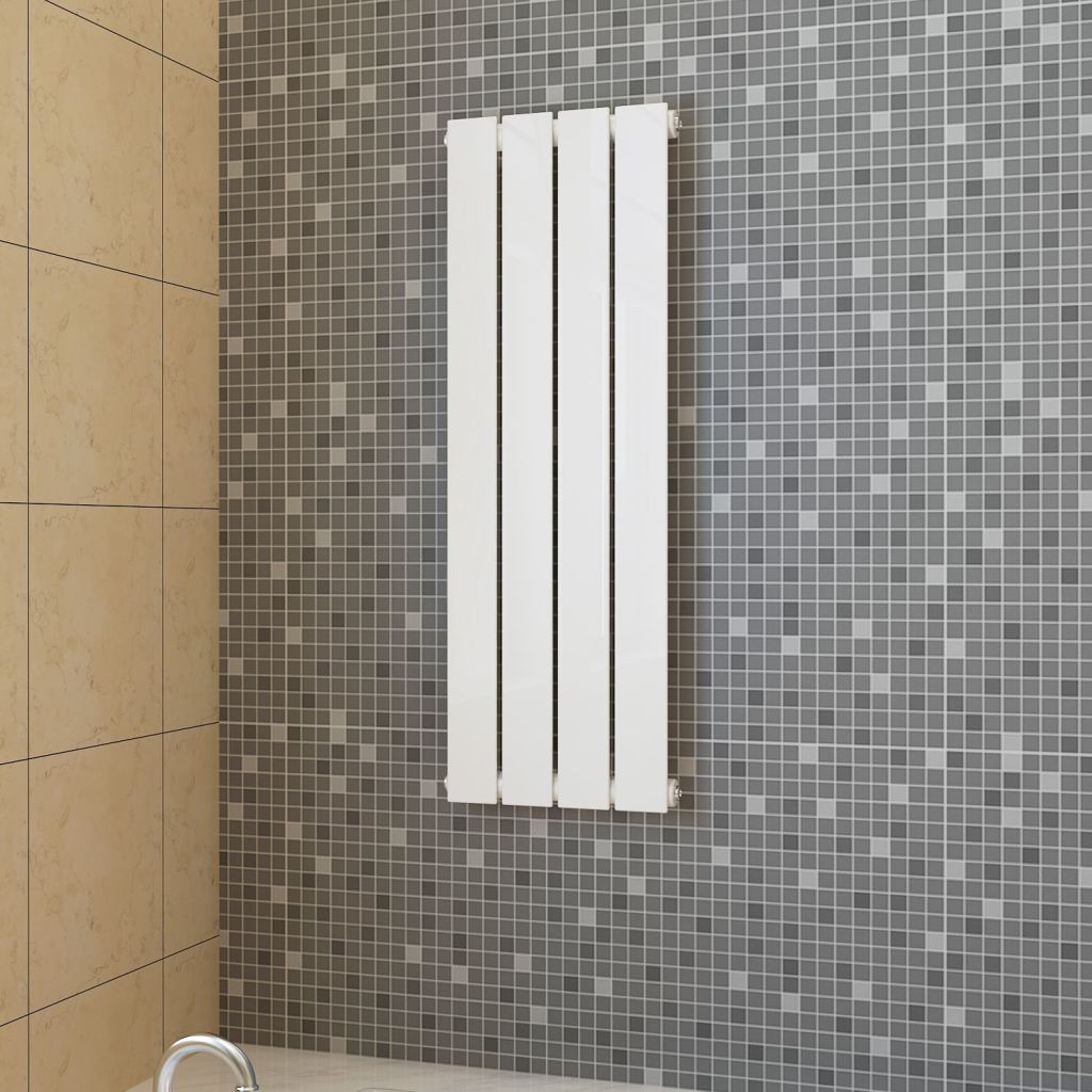 vidaXL Paneelheizkörper Weiß 311 × 900 mm