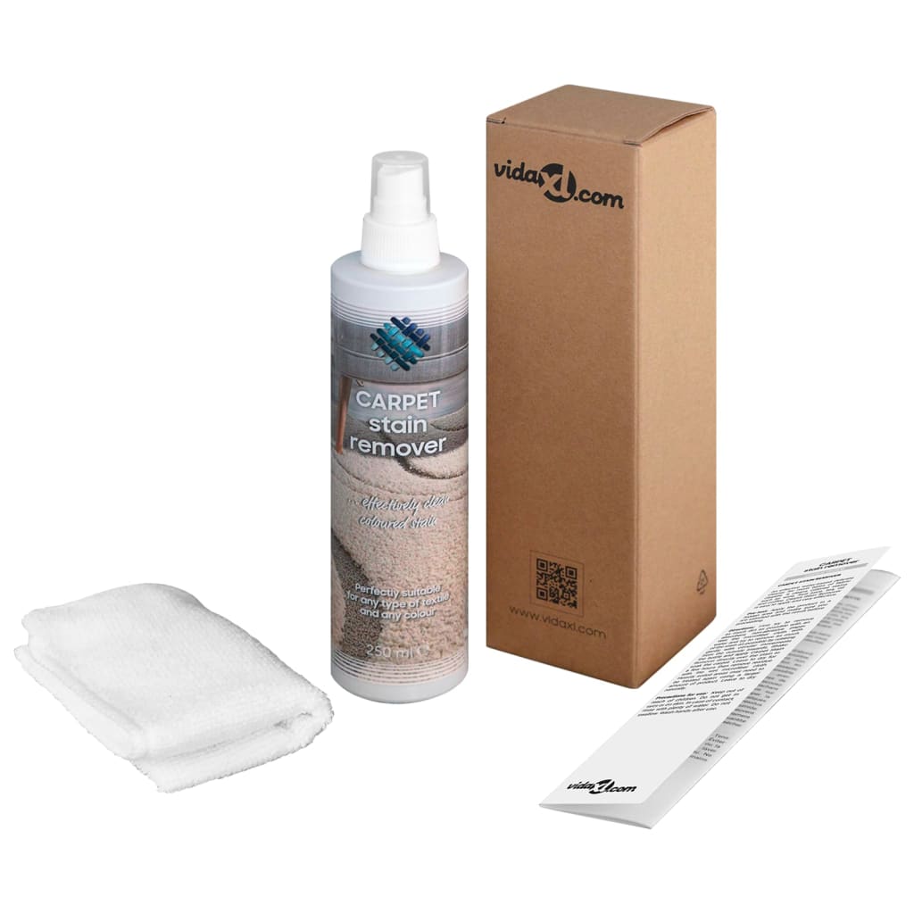 vidaXL Fleckenentferner / Teppichreiniger 250 ml  