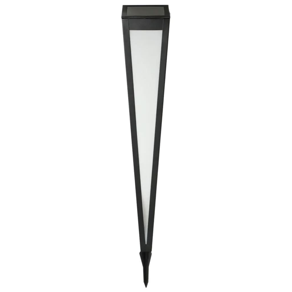 HI LED-Solar-Gartenleuchte 75 cm Schwarz HI LED-Solar-Gartenleuchte 75 cm Schwarz