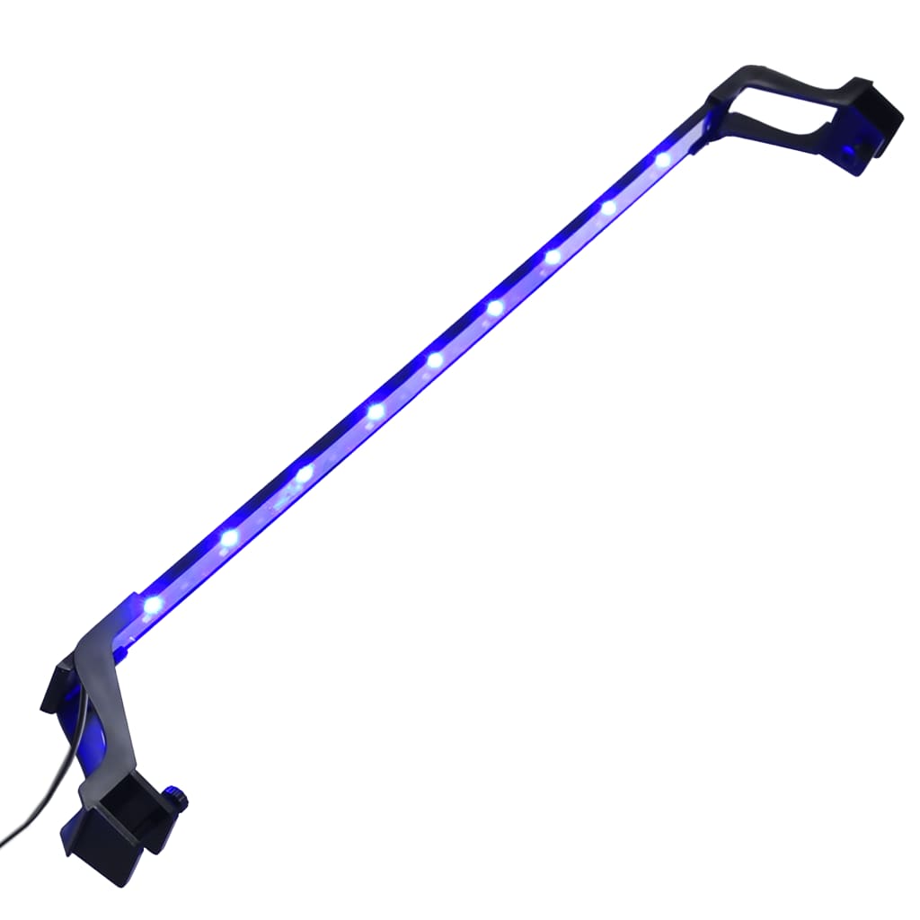 vidaXL LED-Aquariumleuchte mit Klemmen 75-90 cm Blau und Weiß 