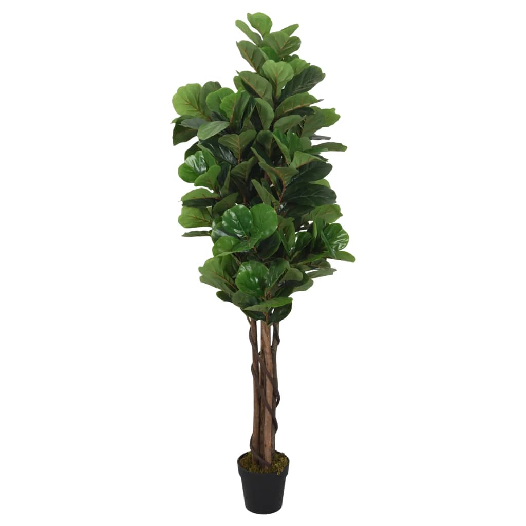 vidaXL Feigenbaum Künstlich 96 Blätter 80 cm Grün vidaXL Feigenbaum Künstlich 96 Blätter 80 cm Grün