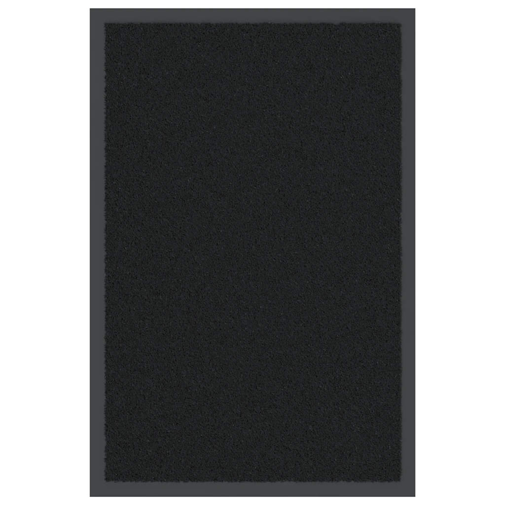 vidaXL Fußmatte Schwarz 40x60 cm vidaXL Fußmatte Schwarz 40x60 cm