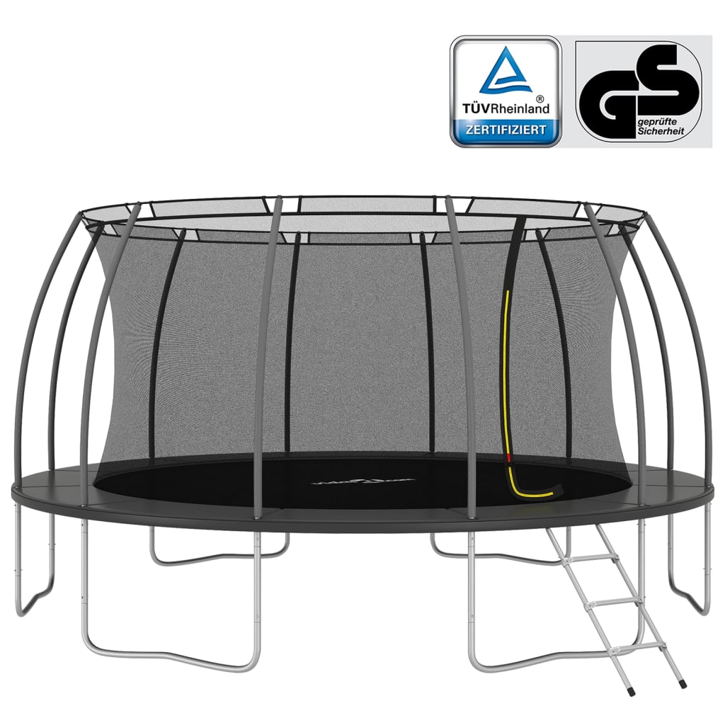 vidaXL Trampolin-Set Rund 488x90 cm 150 kg