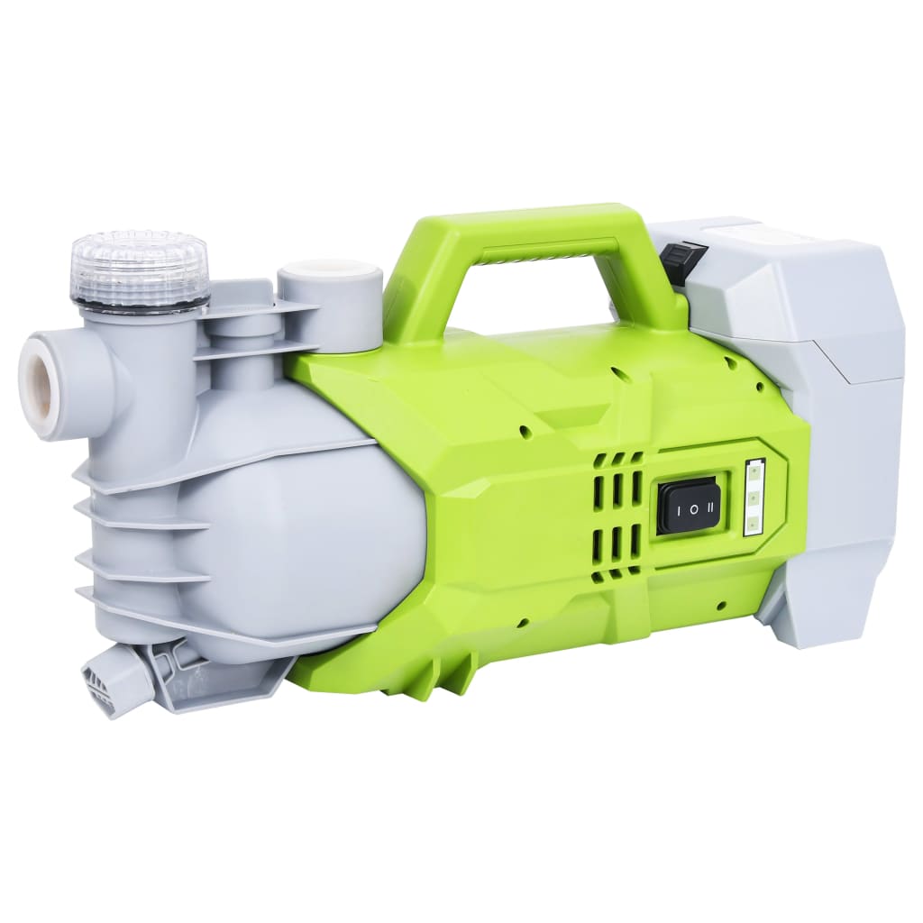 vidaXL Kabellose Gartenpumpe 180W 2800 L/h  