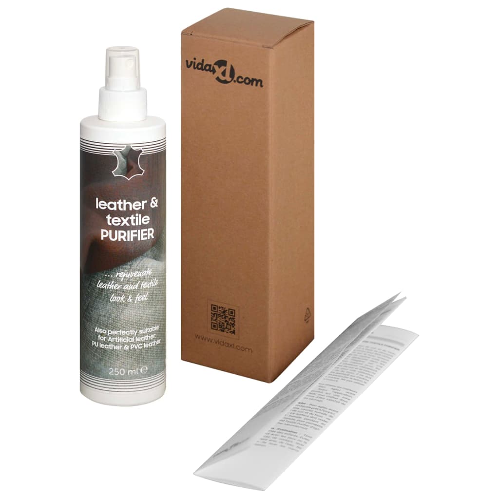 vidaXL Leder- und Textil-Reiniger 250 ml  