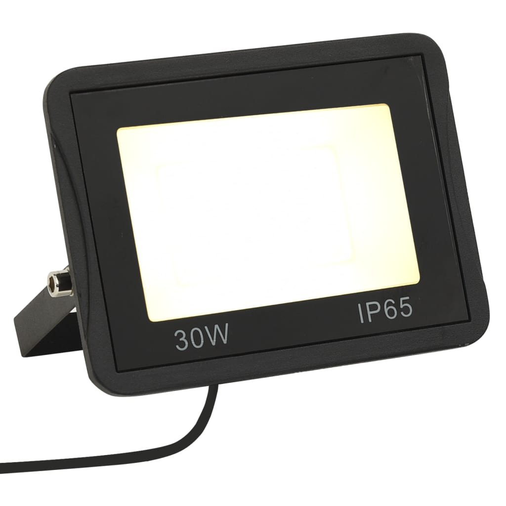 vidaXL LED-Fluter 30 W Warmweiß