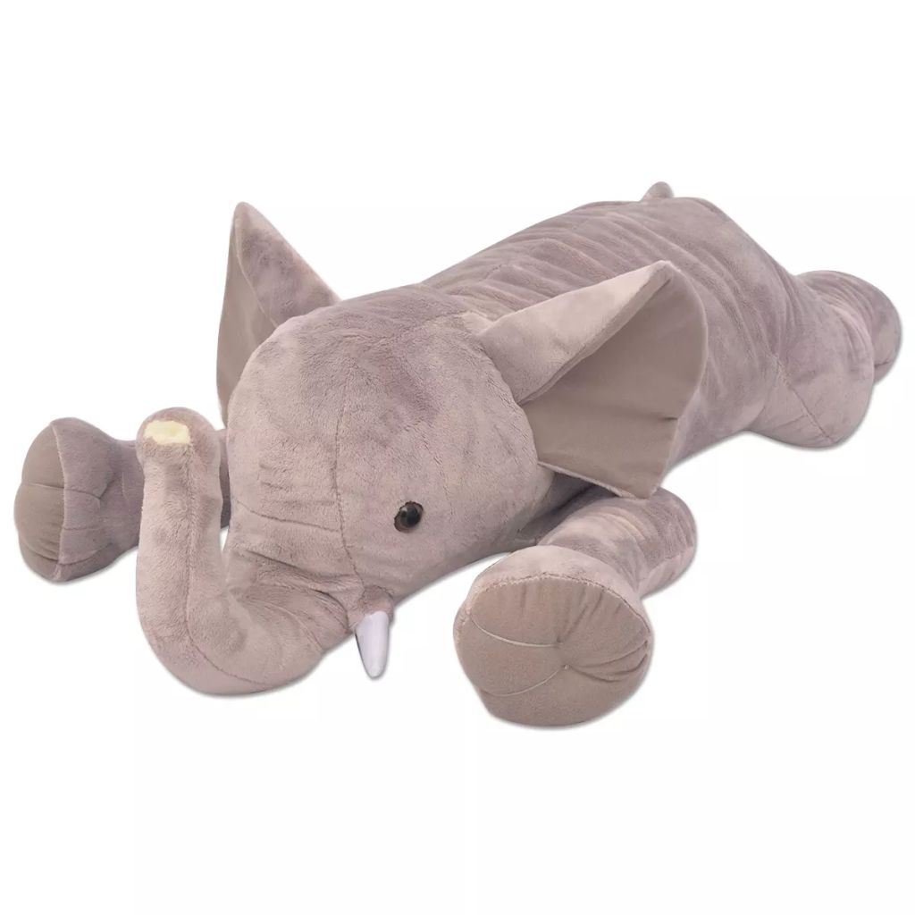vidaXL Elefant Kuscheltier Plüsch XXL 120 cm 