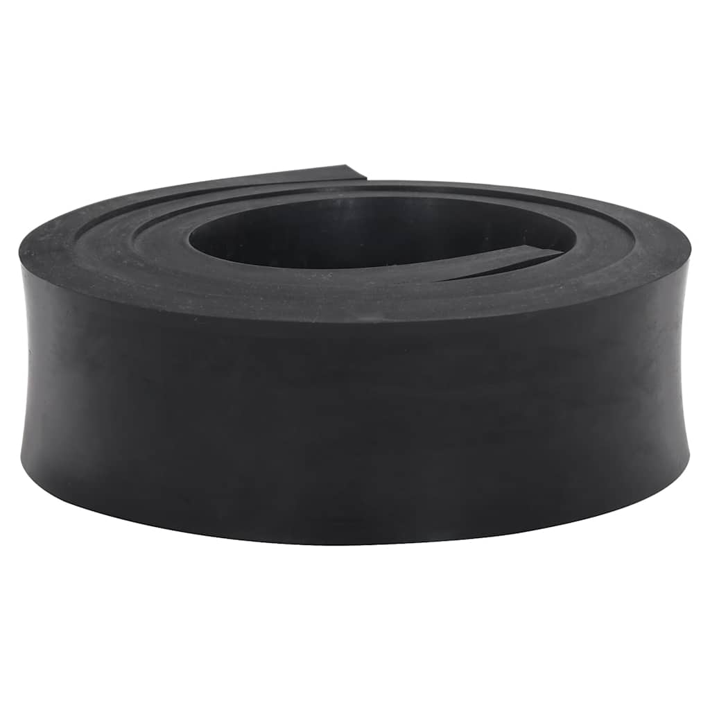 vidaXL Gummileiste für Schneepflug Schwarz 150x10x2 cm
