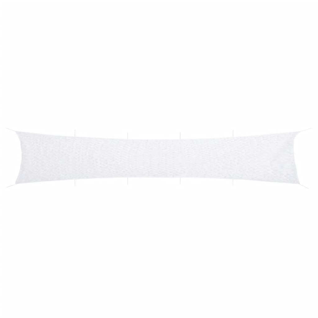 vidaXL Tarnnetz mit Aufbewahrungstasche 1038x137 cm Weiß