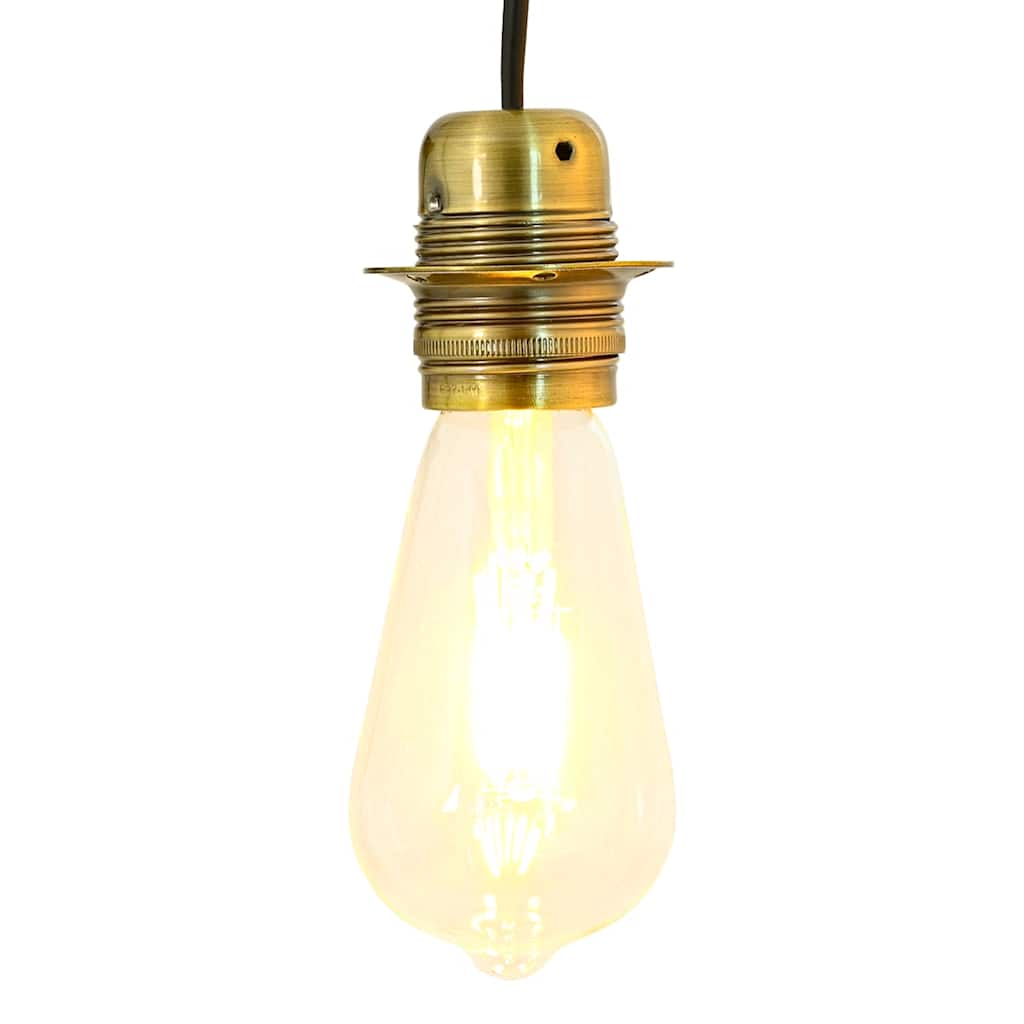 vidaXL Lampenfassungen 2 Stk. Bronze E27
