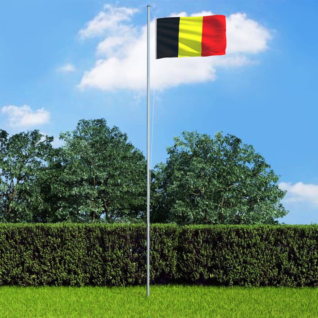 vidaXL Belgienflagge 90x150 cm 