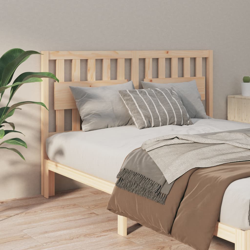 vidaXL Bett-Kopfteil 165,5x4x100 cm Massivholz Kiefer