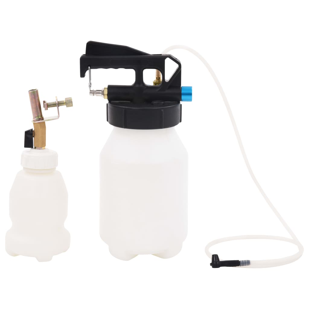 vidaXL Pneumatische Bremsen-Entlüftungspumpe mit Einfüllflasche 3,5 L