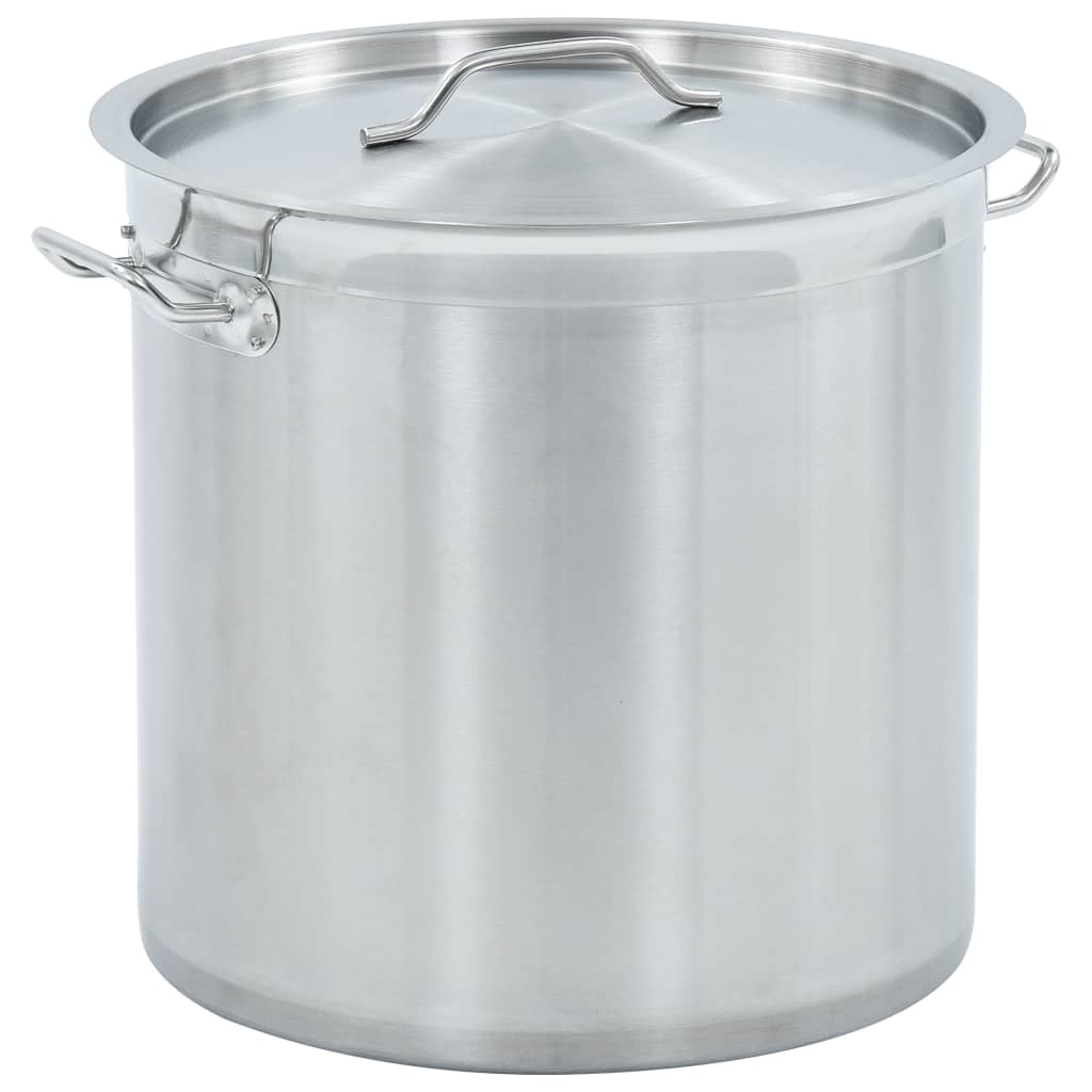 vidaXL Kochtopf 35 L 36x36 cm Edelstahl