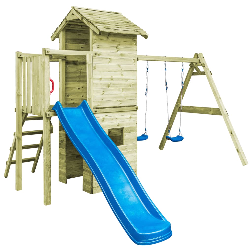   vidaXL Schaukelsitze mit Seilen 2 Stk. Blau 37x15 cm Polyethene