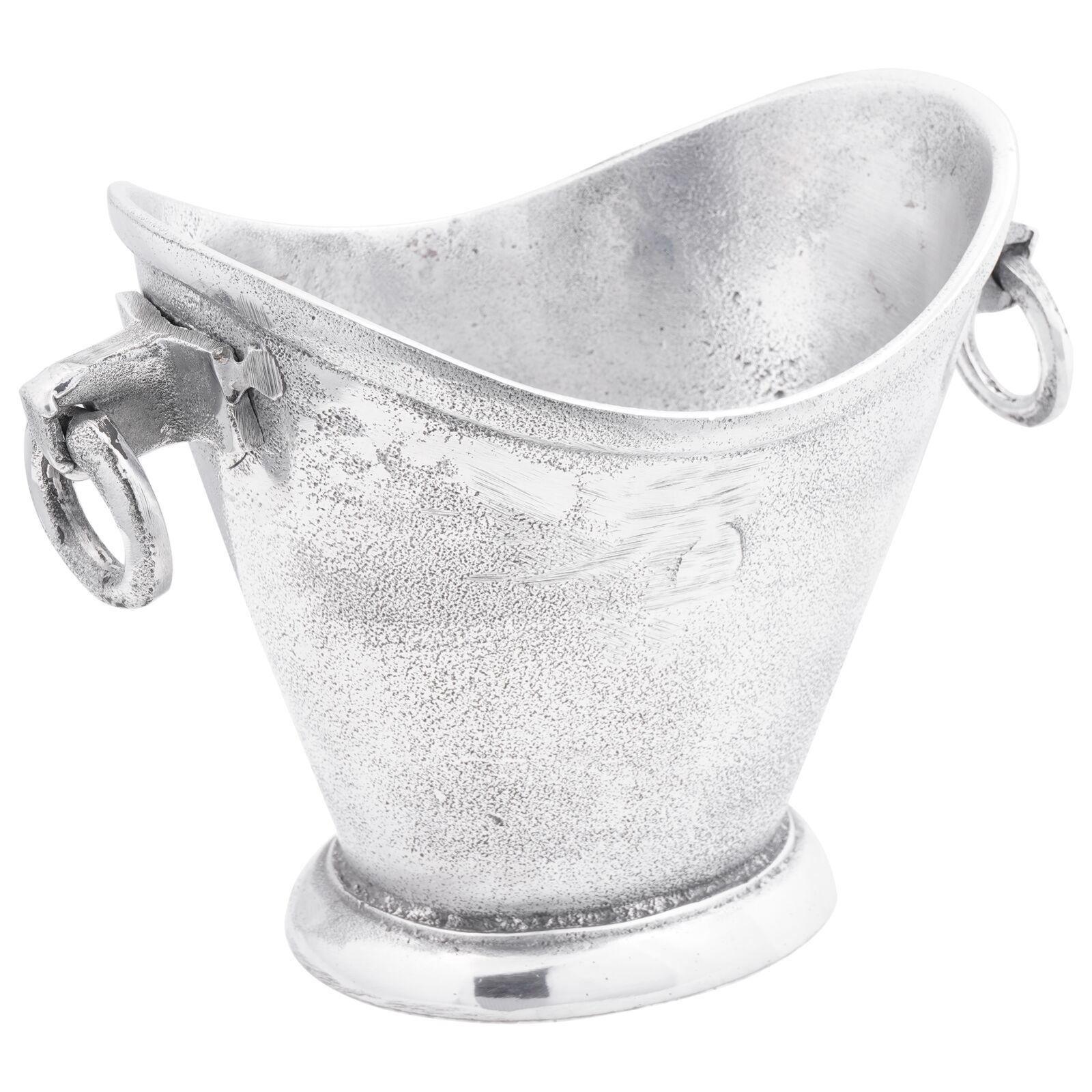 vidaXL Eisbehälter Silber 29x16x19 cm Aluminium
