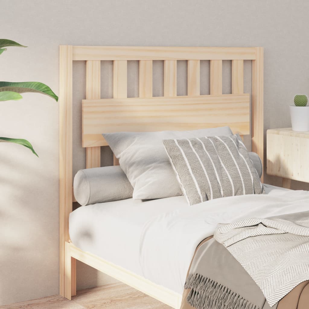 vidaXL Bett-Kopfteil 105,5x4x100 cm Massivholz Kiefer