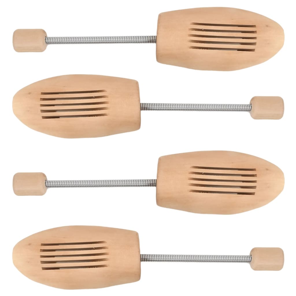 vidaXL Schuhspanner 2 Paar EU 43-46 Massivholz Lotus